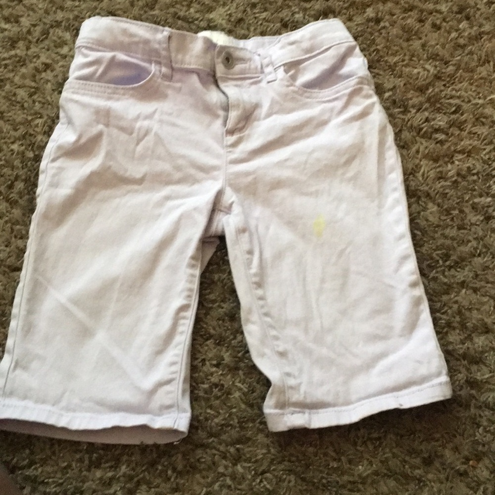Purple capris(girls 8)